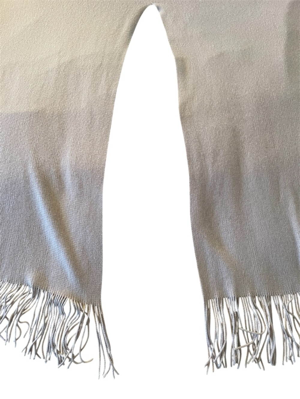 Women’s Tan Shawl Wrap Pashmina Stole Approximately 54’ X 52’ - Picture 3 of 3